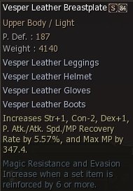 Крафт Лоу S84 Vesper Light set - Лайт сет Веспер